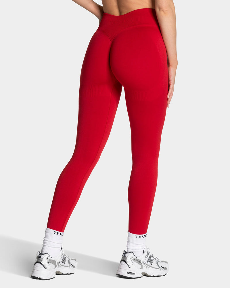 Lift Sculpt Scrunch Leggings "Chili"