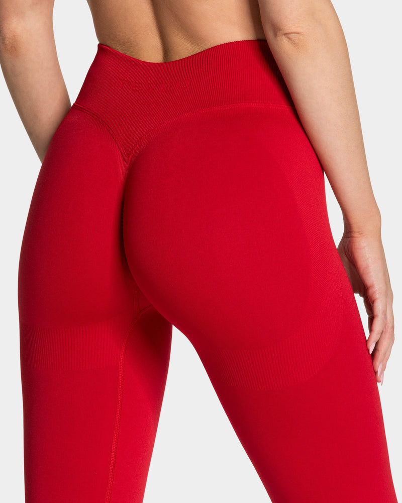 Lift Sculpt Scrunch Leggings "Chili"
