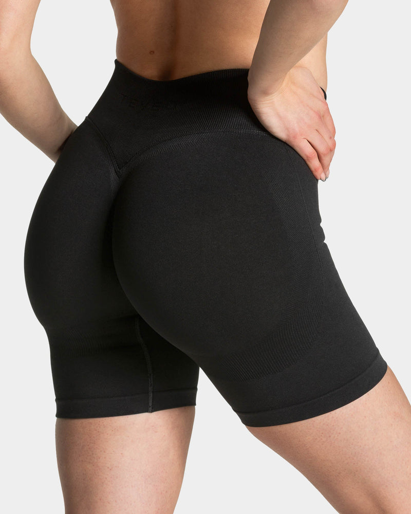 Lift Sculpt Scrunch Shorts "Schwarz"