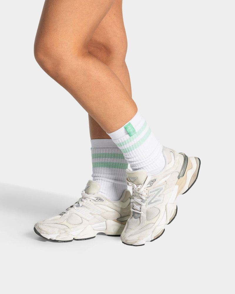 Lift Chunky Socken (2er-Pack) "Mint/Weiß"