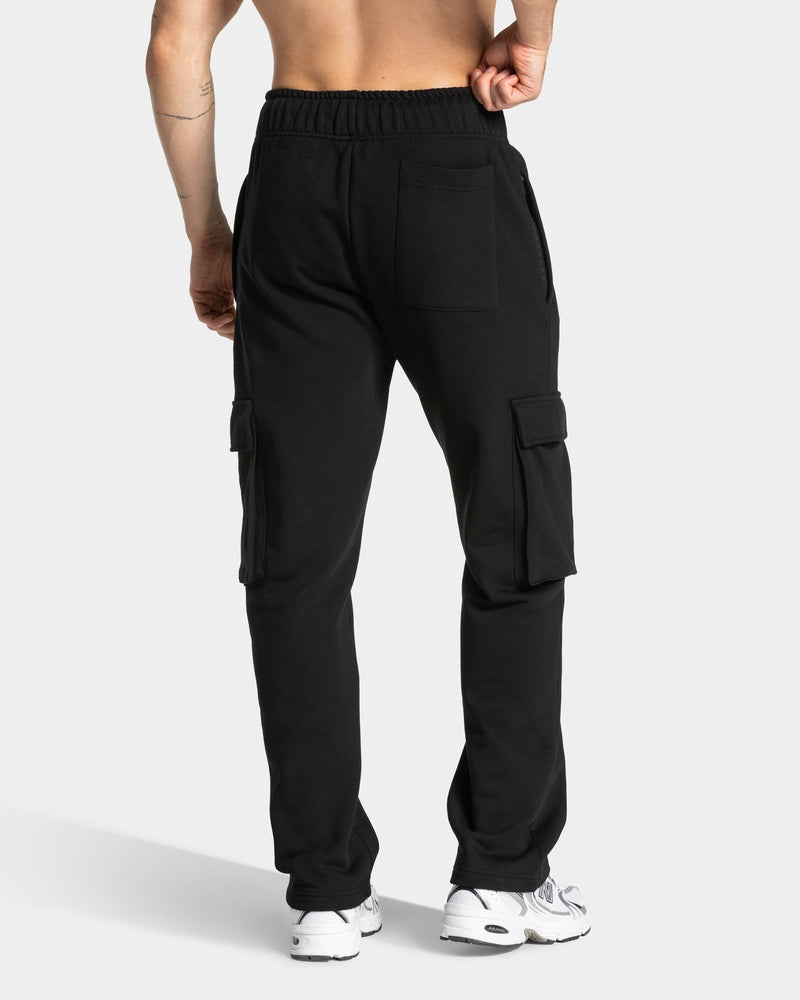 Lift Wide Leg Cargo Jogger "Schwarz"