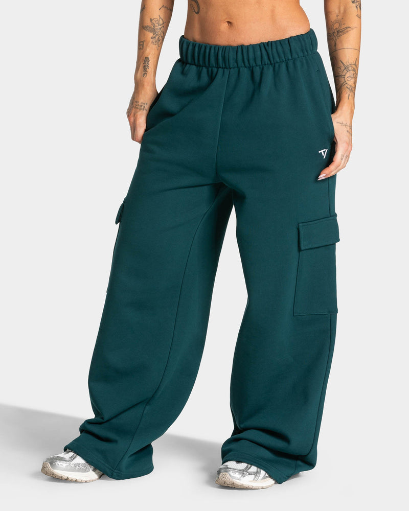 Lift Wide Leg Cargo Jogger "Teal"