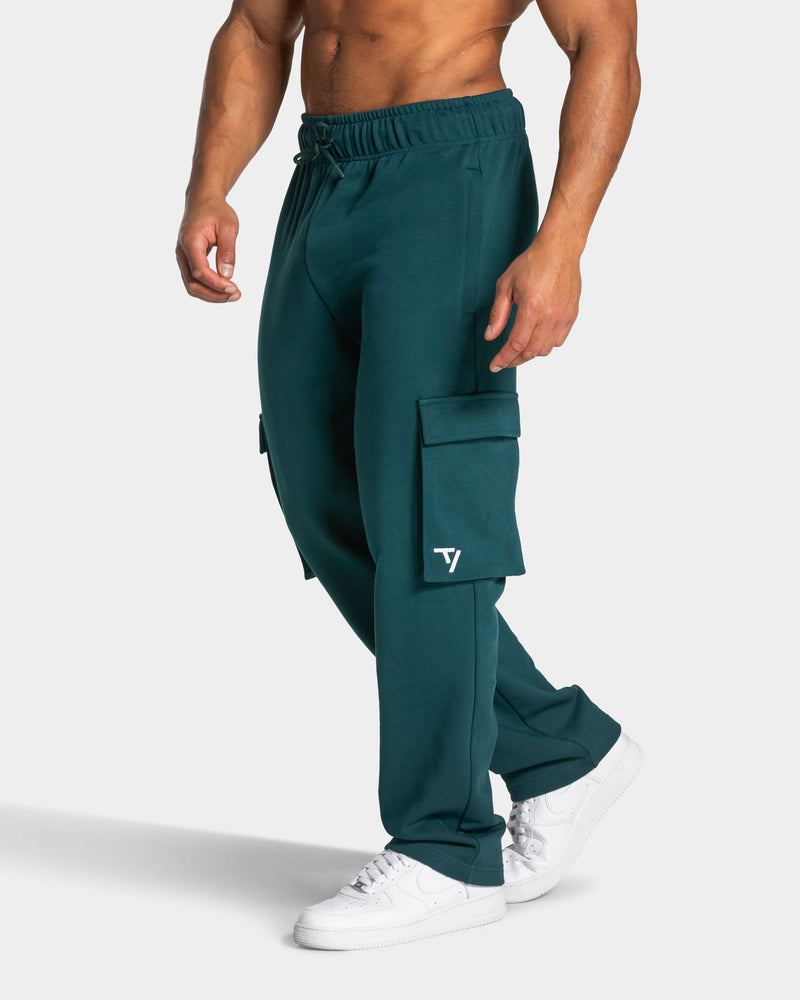 Lift Wide Leg Cargo Jogger "Teal"