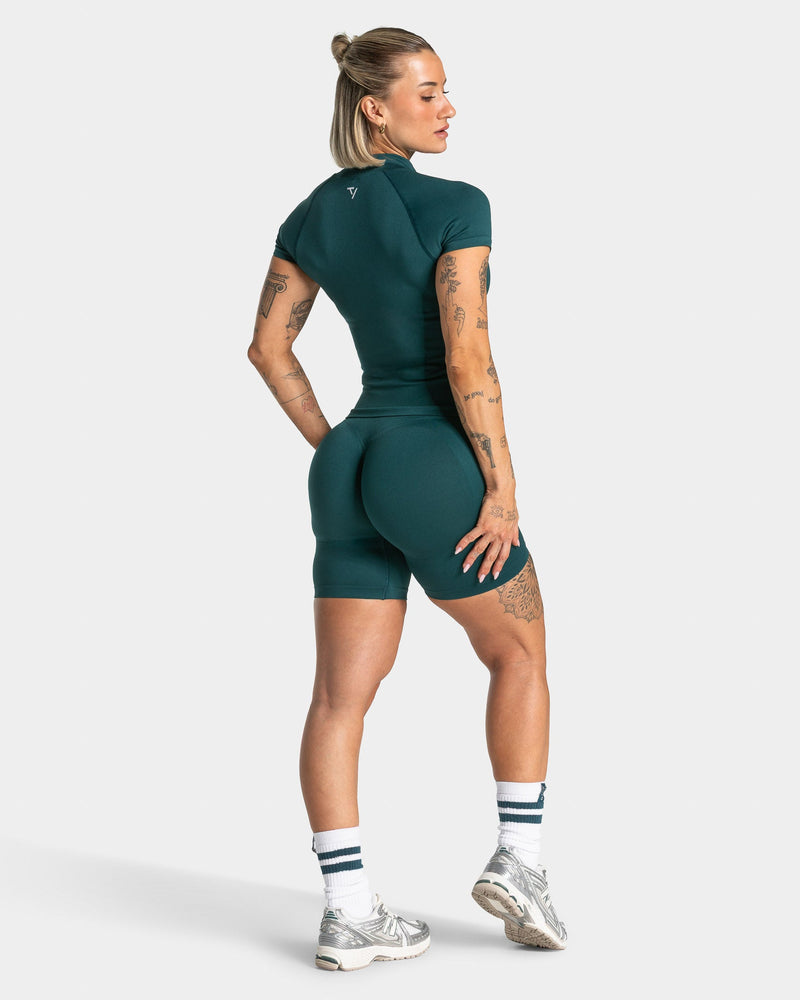Lift Zip Shortsleeve "Teal"