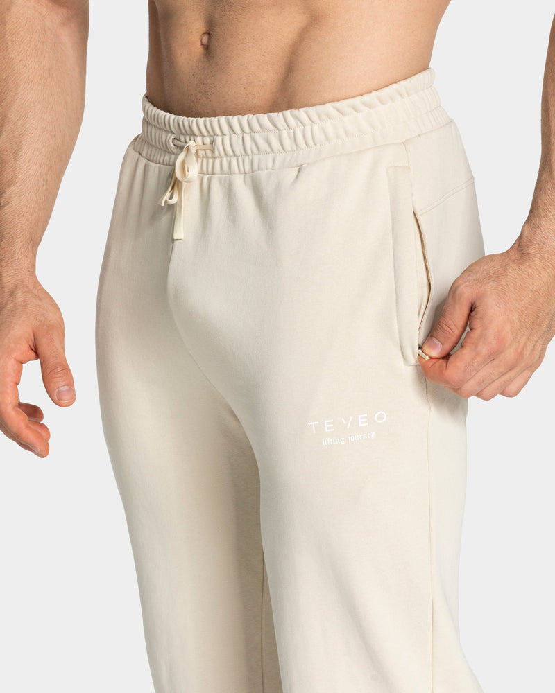 Lifting Journey Straight Leg Jogger "Cream"