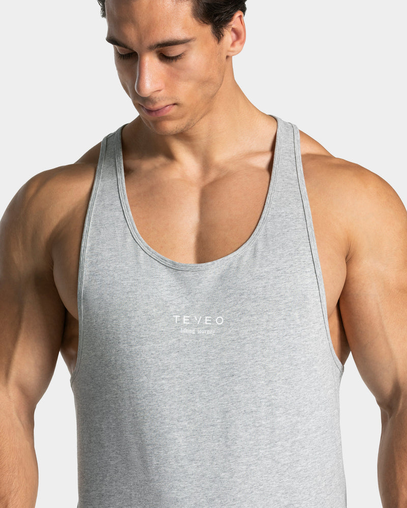 Lifting Journey Stringer "Hellgrau Meliert"