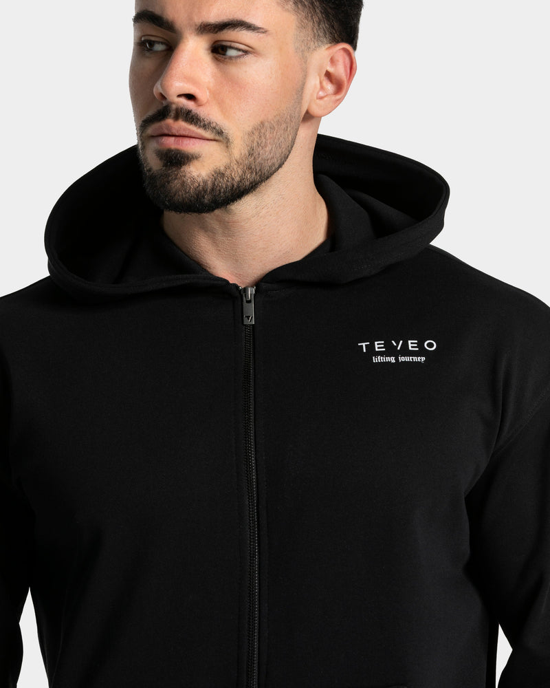 Lifting Journey Zip Hoodie "Schwarz"