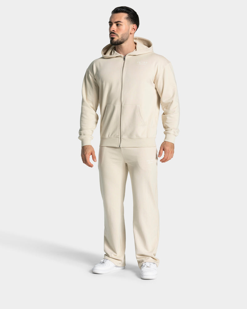 Lifting Journey Zip Hoodie "Cream"