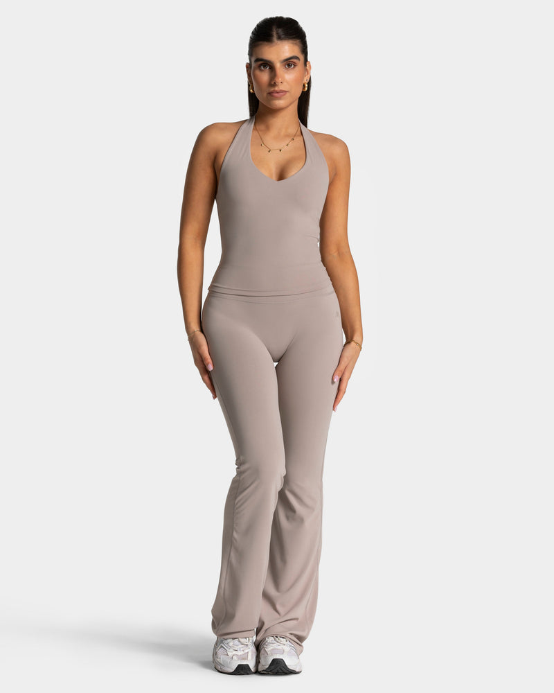 Luxmotion Flared Leggings "Stone"
