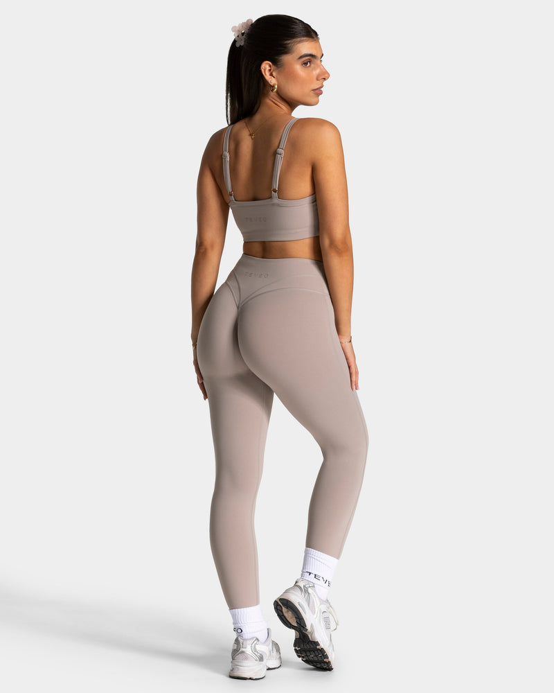 Luxmotion Sculpt Scrunch Leggings "Stone"