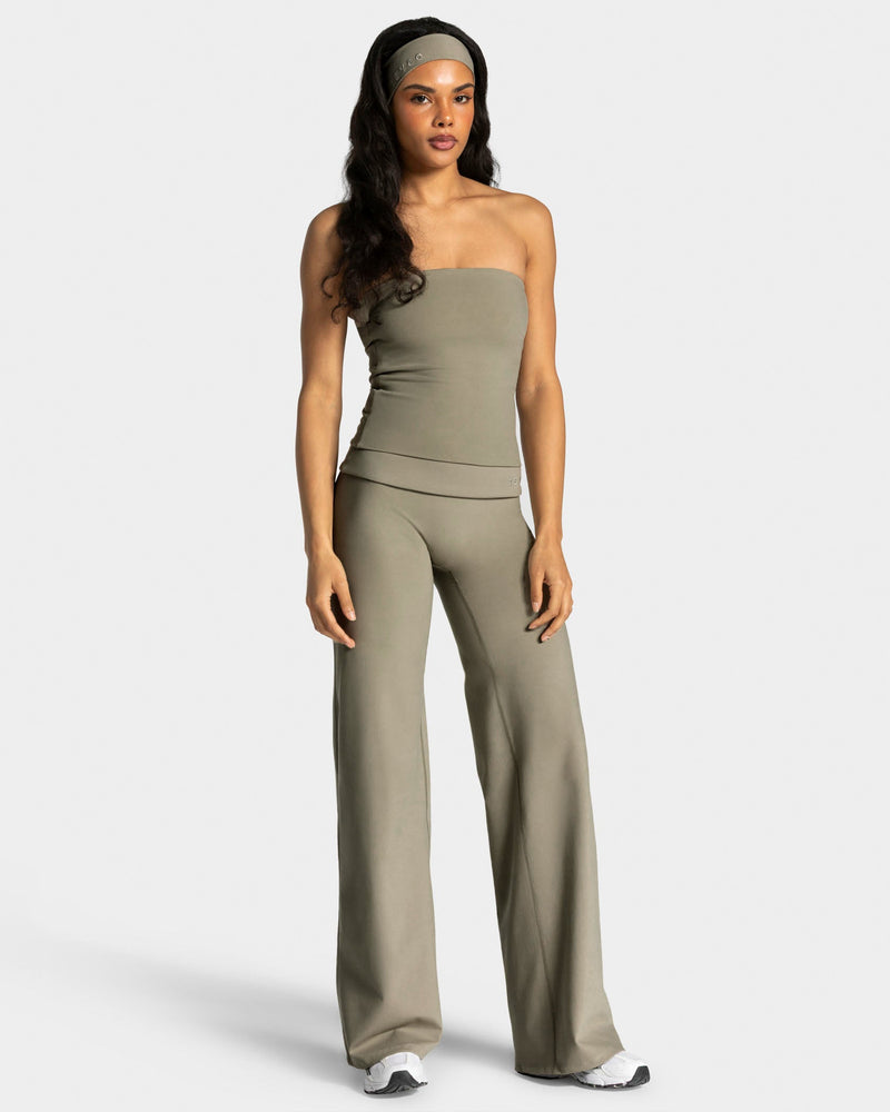 Mellow Bandeau Top Long "Khaki"