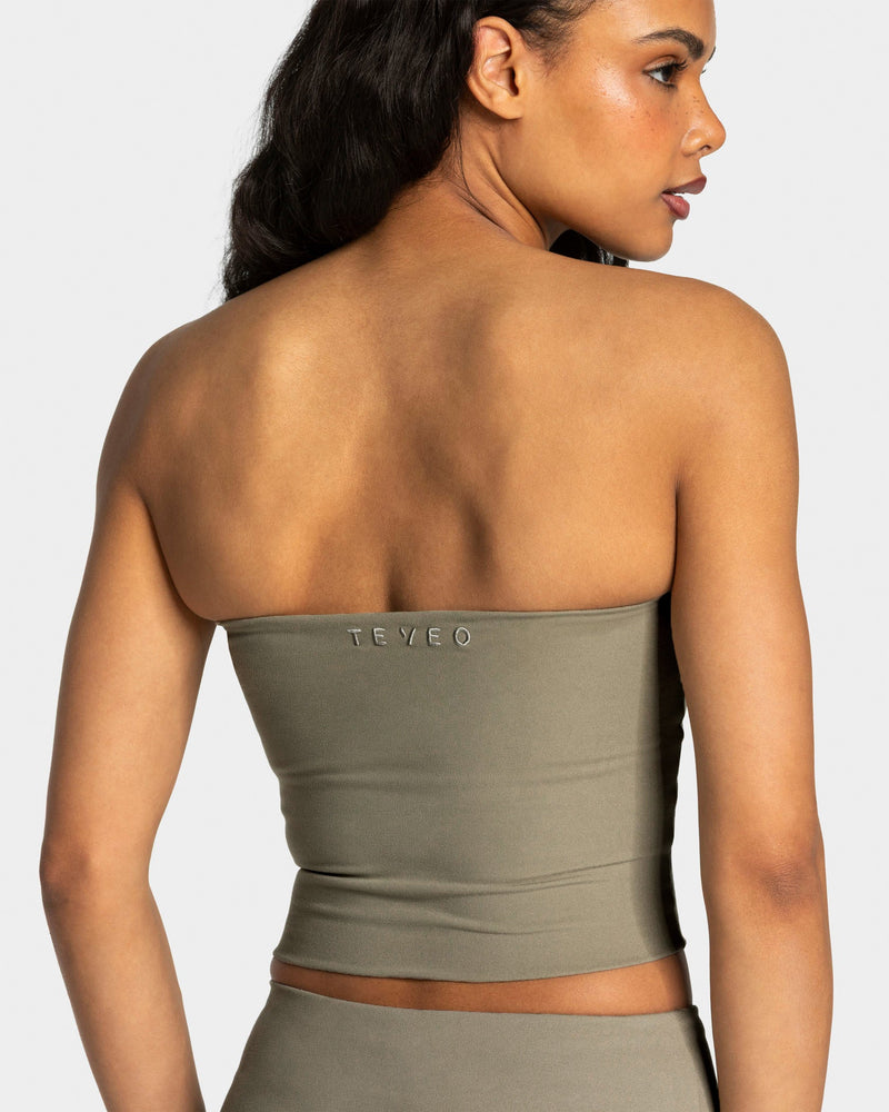 Mellow Bandeau Top Mid "Khaki"