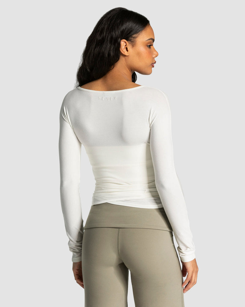 Mellow Wrapped Longsleeve "Off White"