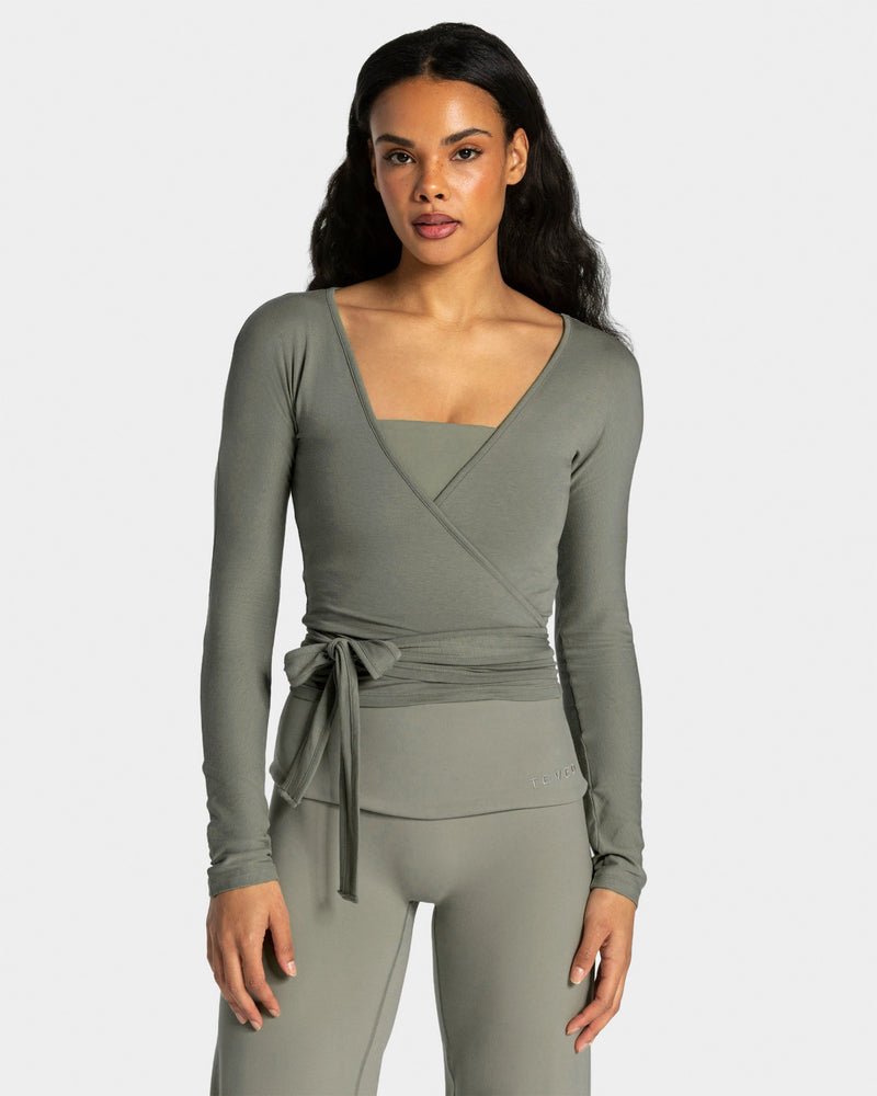 Mellow Wrapped Longsleeve "Khaki"