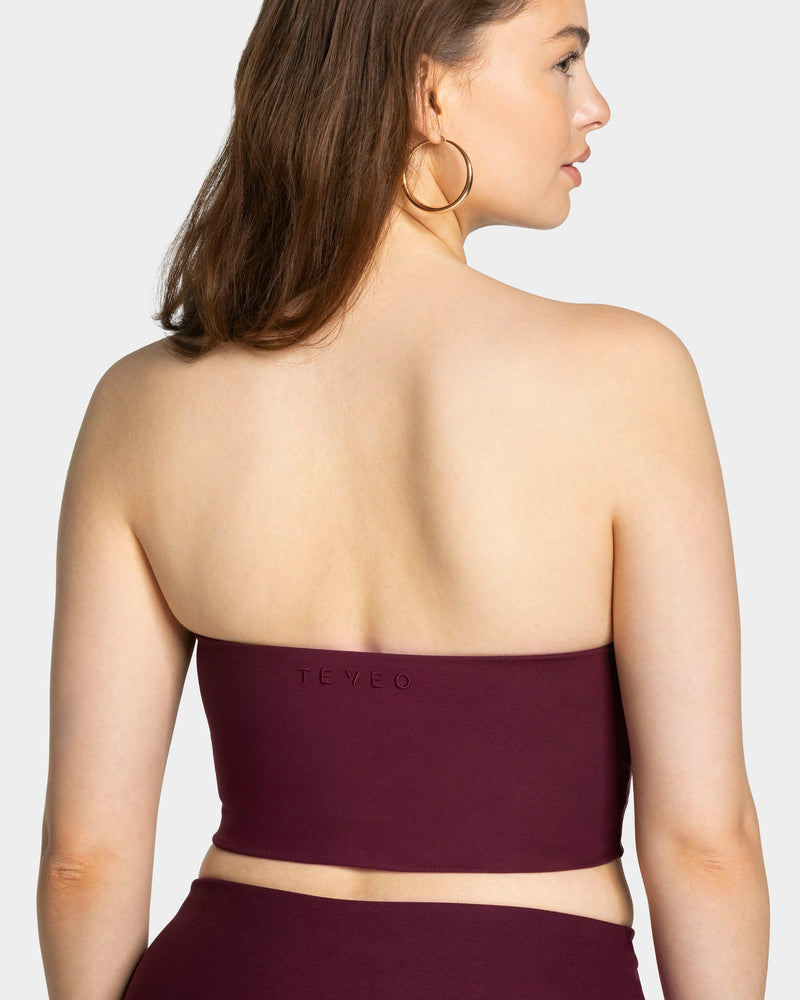 Mellow Bandeau Bh "Pflaume"