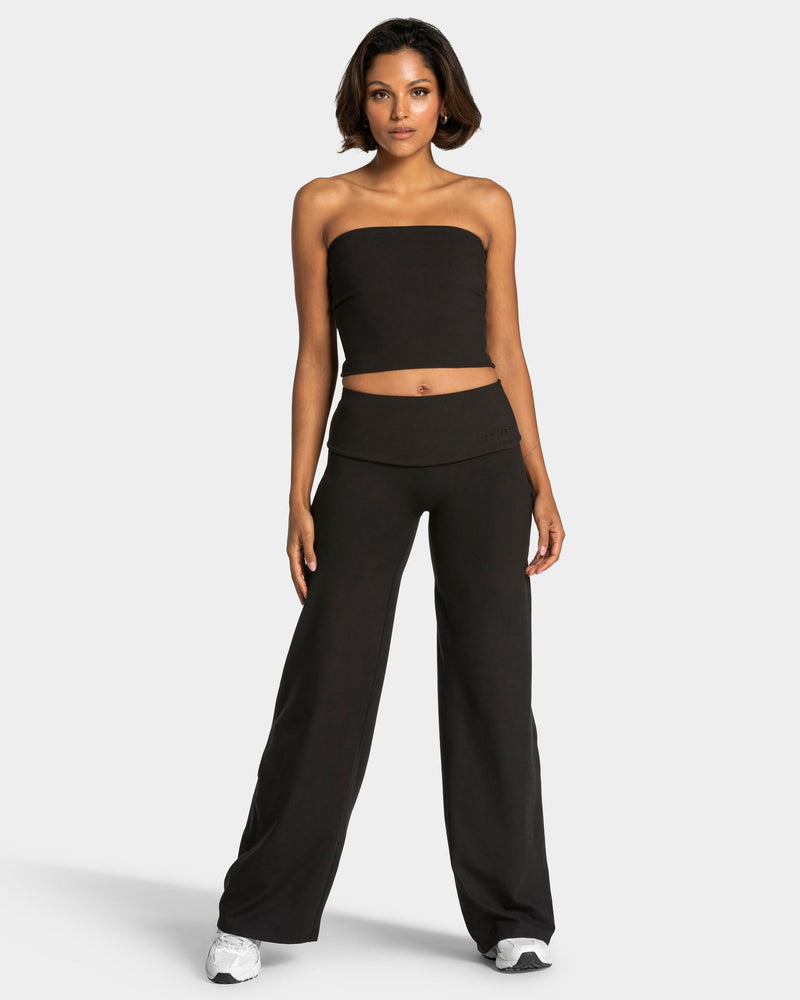 Mellow Bandeau Top Mid "Schwarz"
