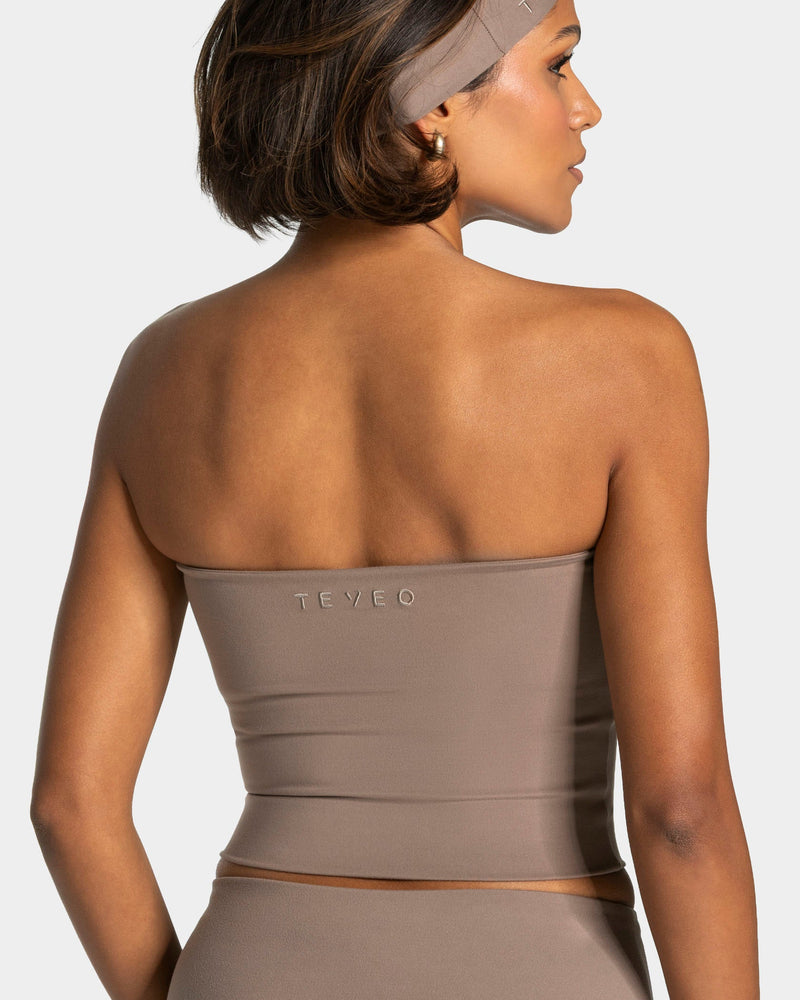 Mellow Bandeau Top Mid "Mokka"