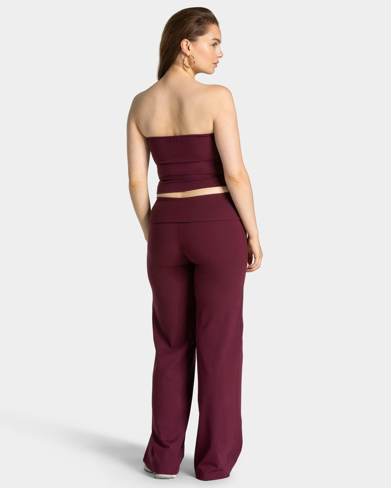 Mellow Bandeau Top Mid "Pflaume"
