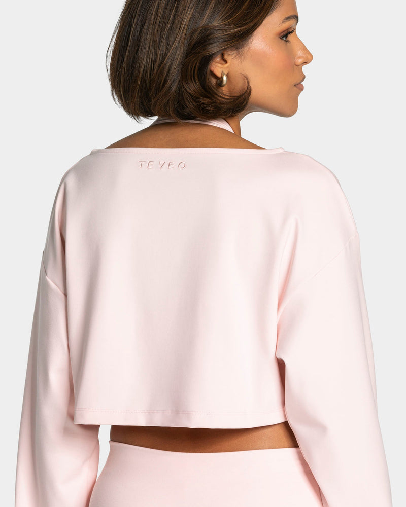 Mellow Cropped Longsleeve "Blossom"