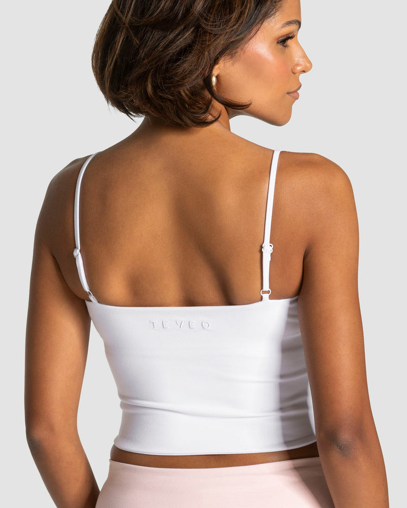 Mellow Gathered Top "Weiß"
