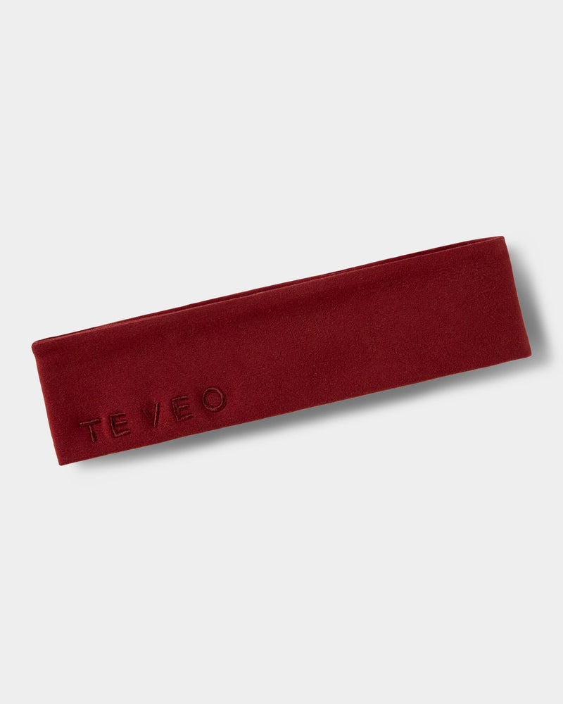 Mellow Haarband "Weinrot"