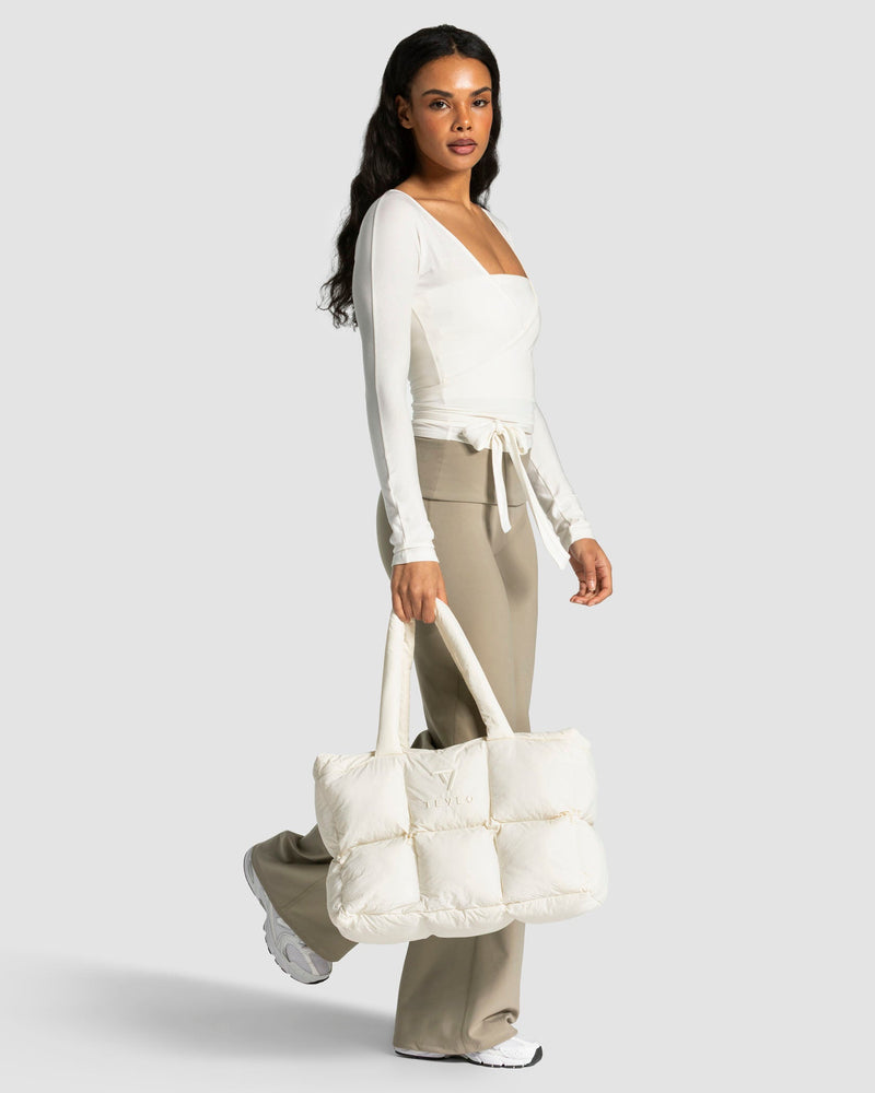 Mellow Puffer Bag "Off White"