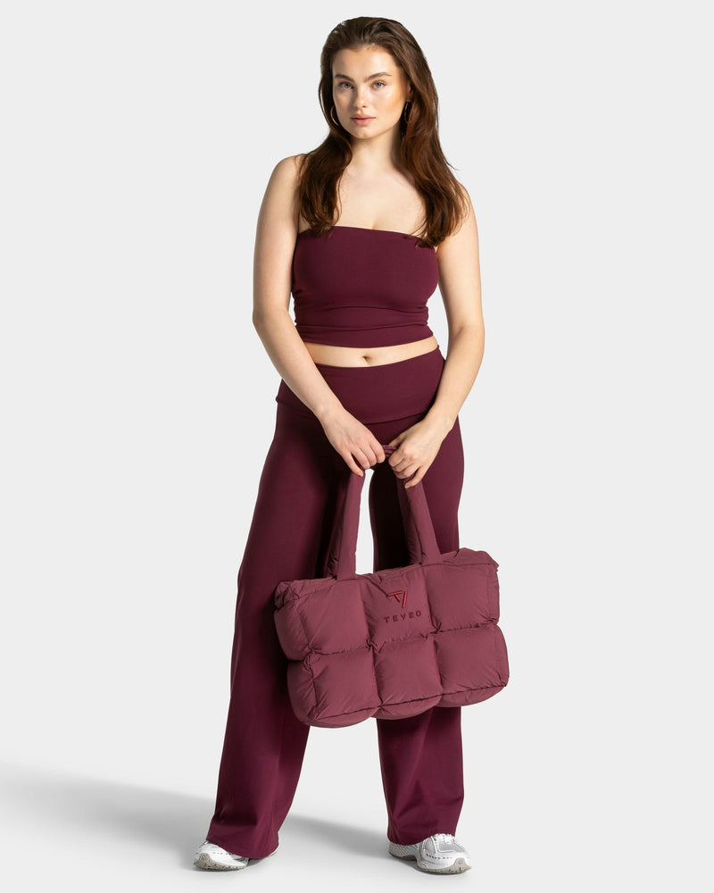 Mellow Puffer Bag "Pflaume"