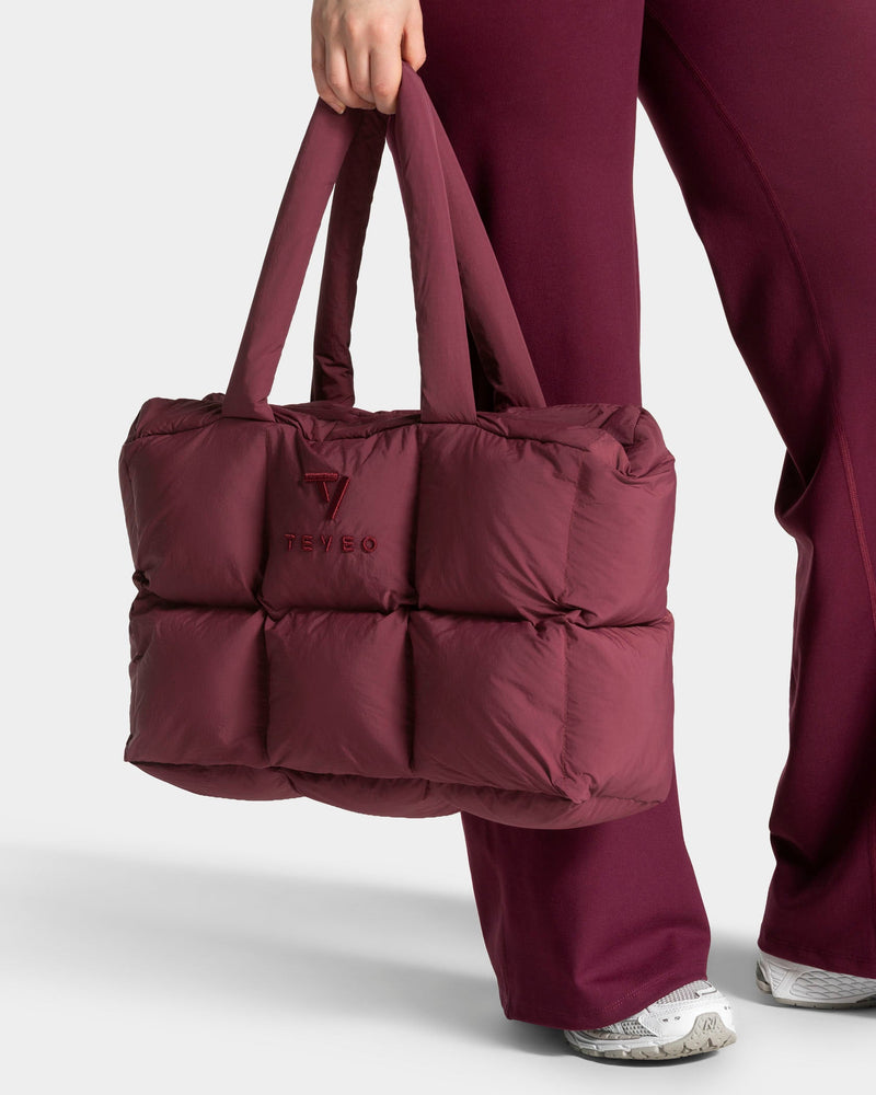 Mellow Puffer Bag "Pflaume"