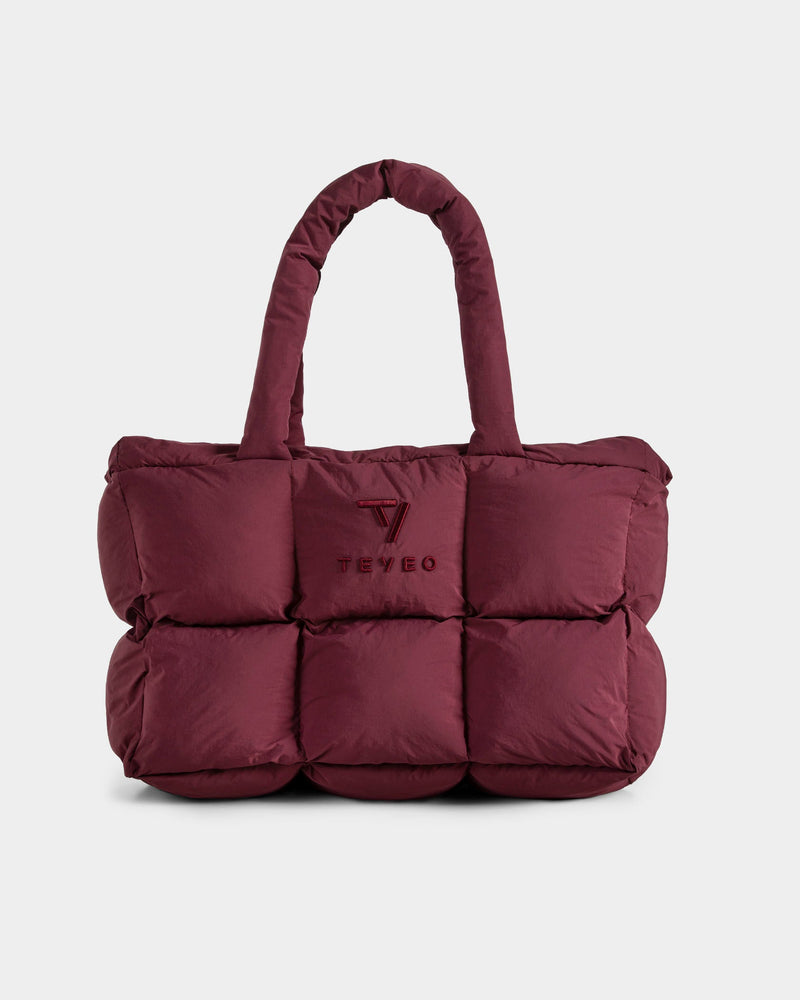 Mellow Puffer Bag "Pflaume"