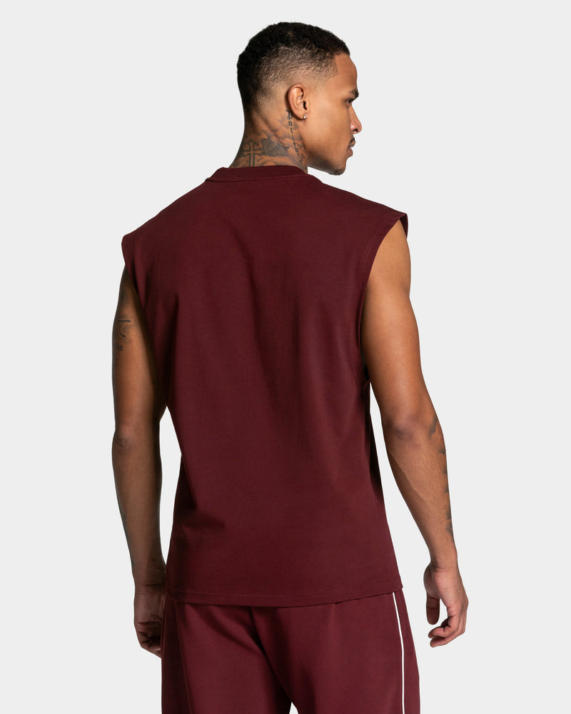 Contrastline Oversized Tank "Weinrot"