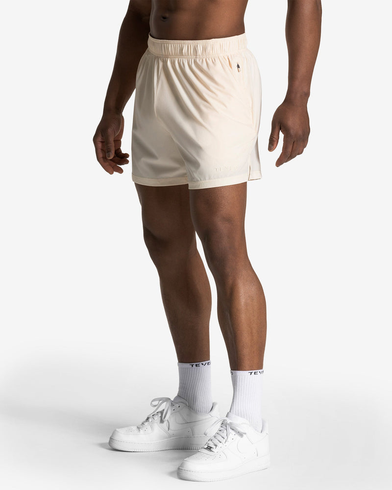 Pace Shorts 5 Inch "Off White"