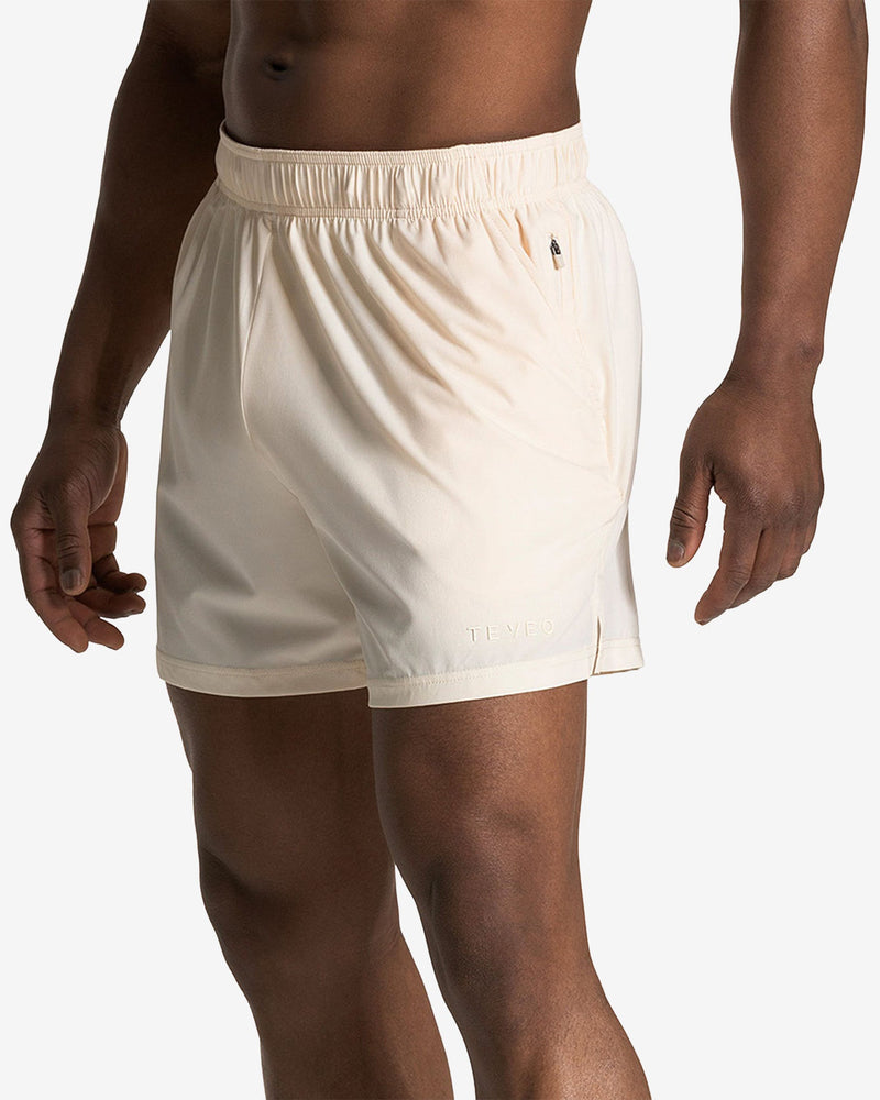 Pace Shorts 5 Inch "Off White"