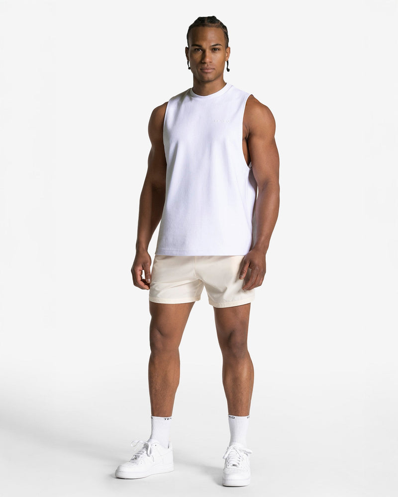 Pace Shorts 7 Inch "Off White"