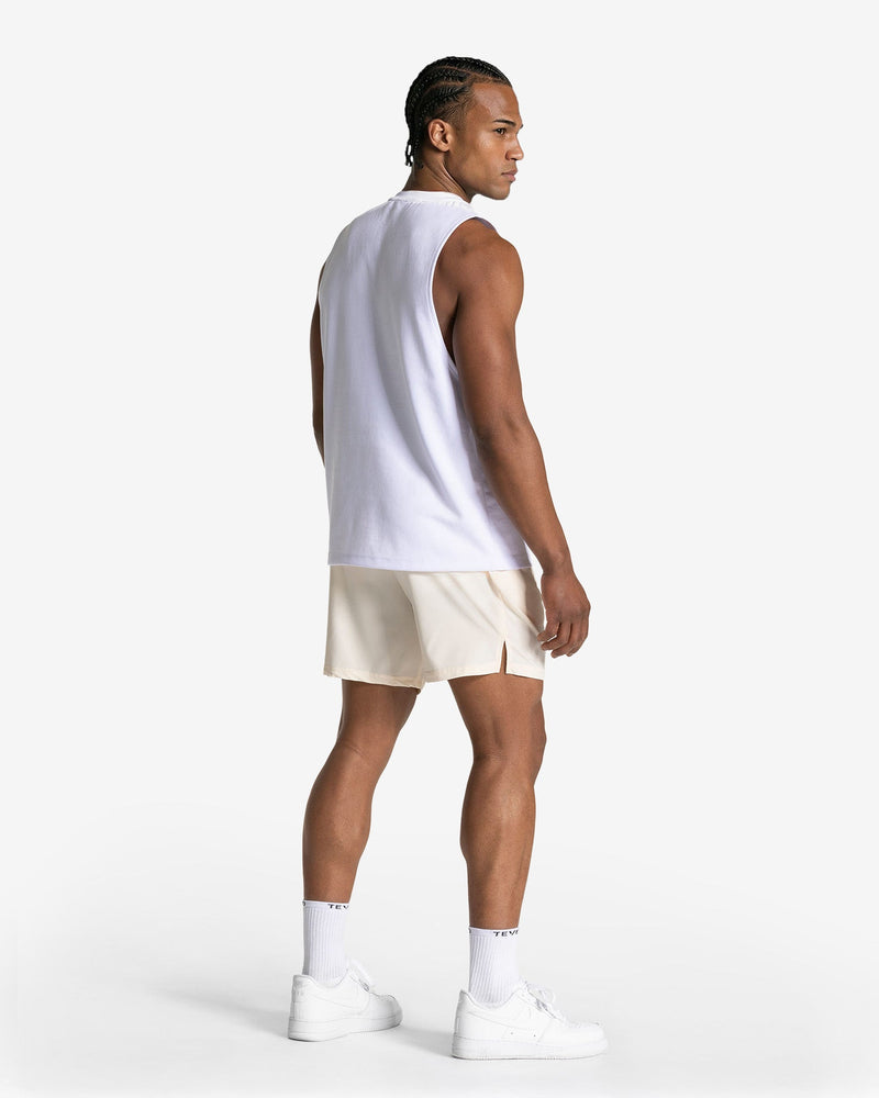 Pace Shorts 7 Inch "Off White"