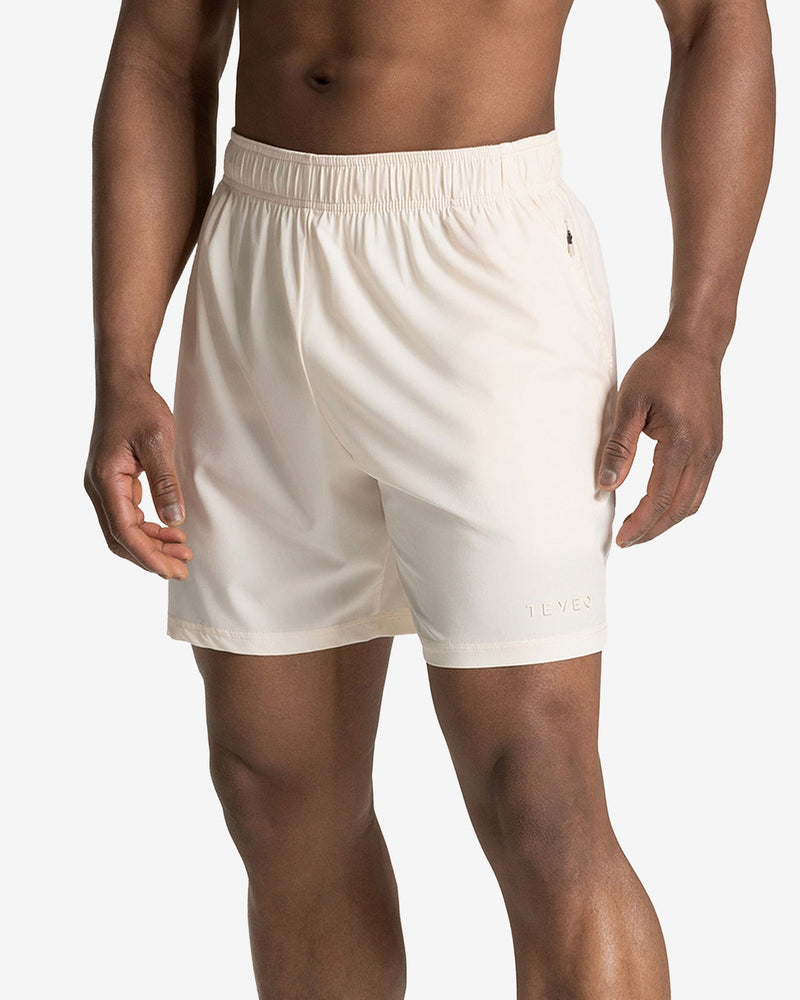 Pace Shorts 7 Inch "Off White"