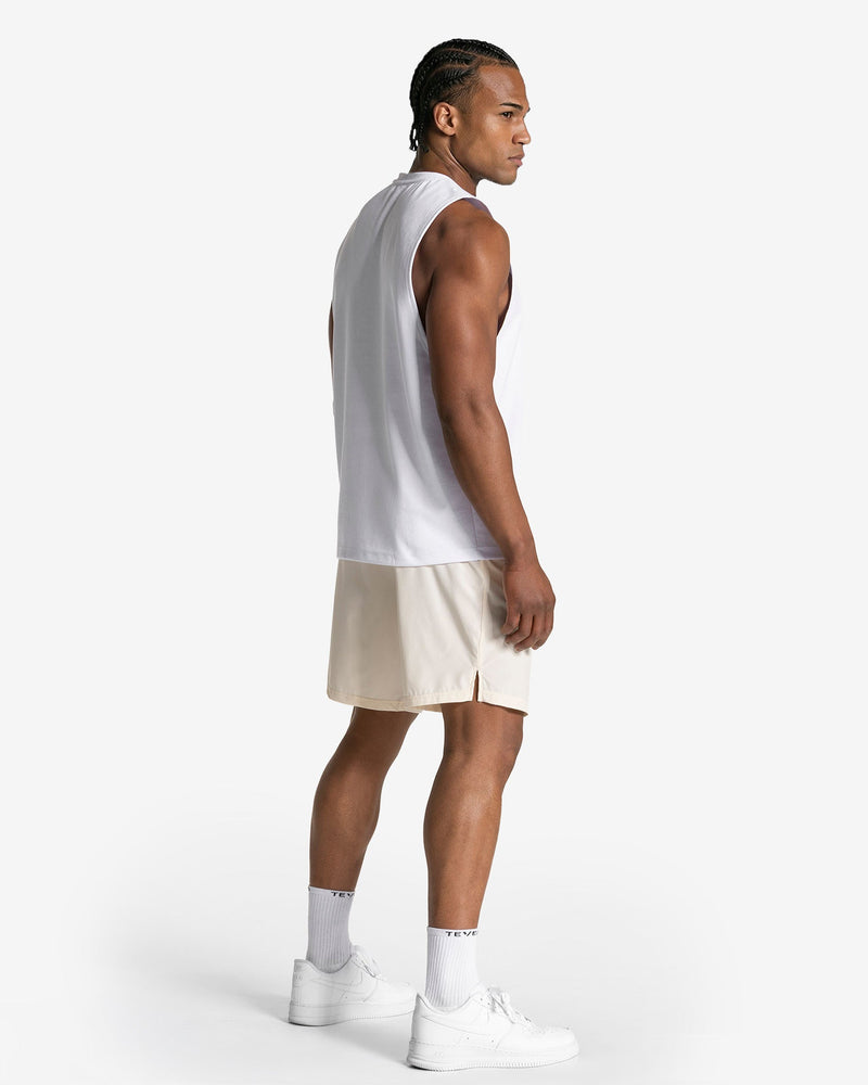 Pace Shorts 9 Inch "Off White"
