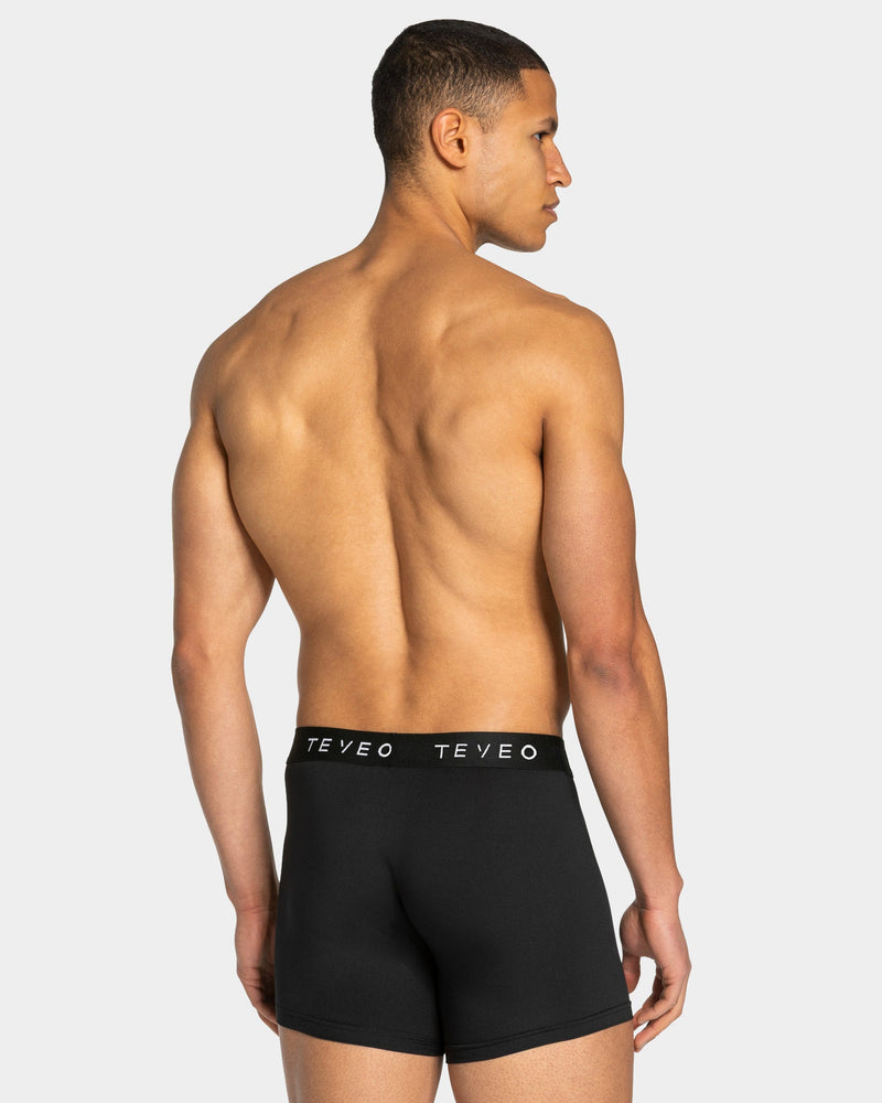 Performance Boxershorts (3er-Pack) "Schwarz"
