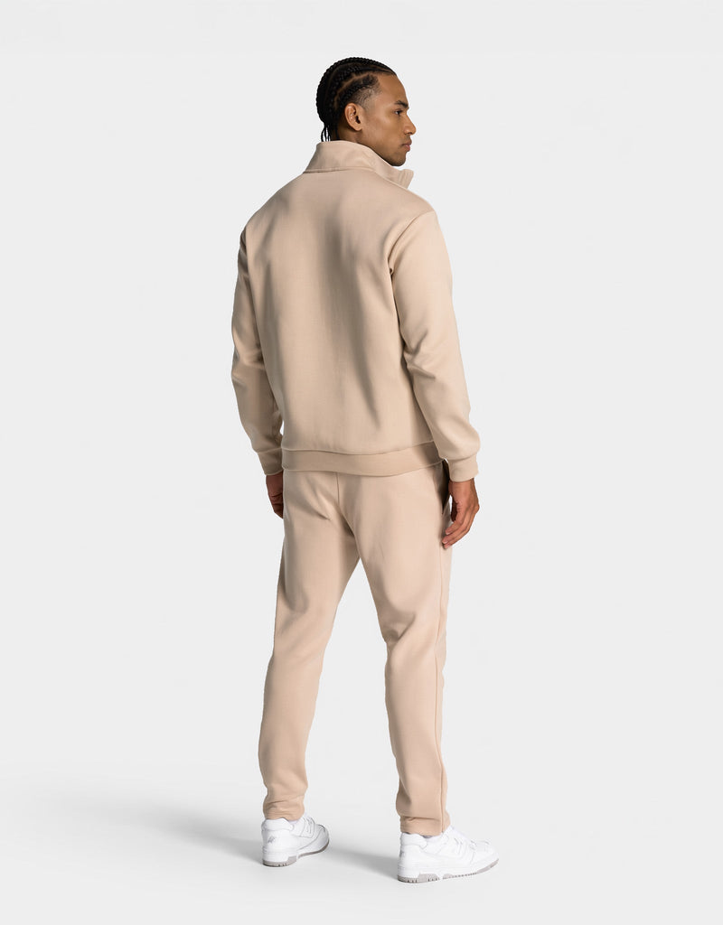 Prime Half Zip Sweater "Beige"