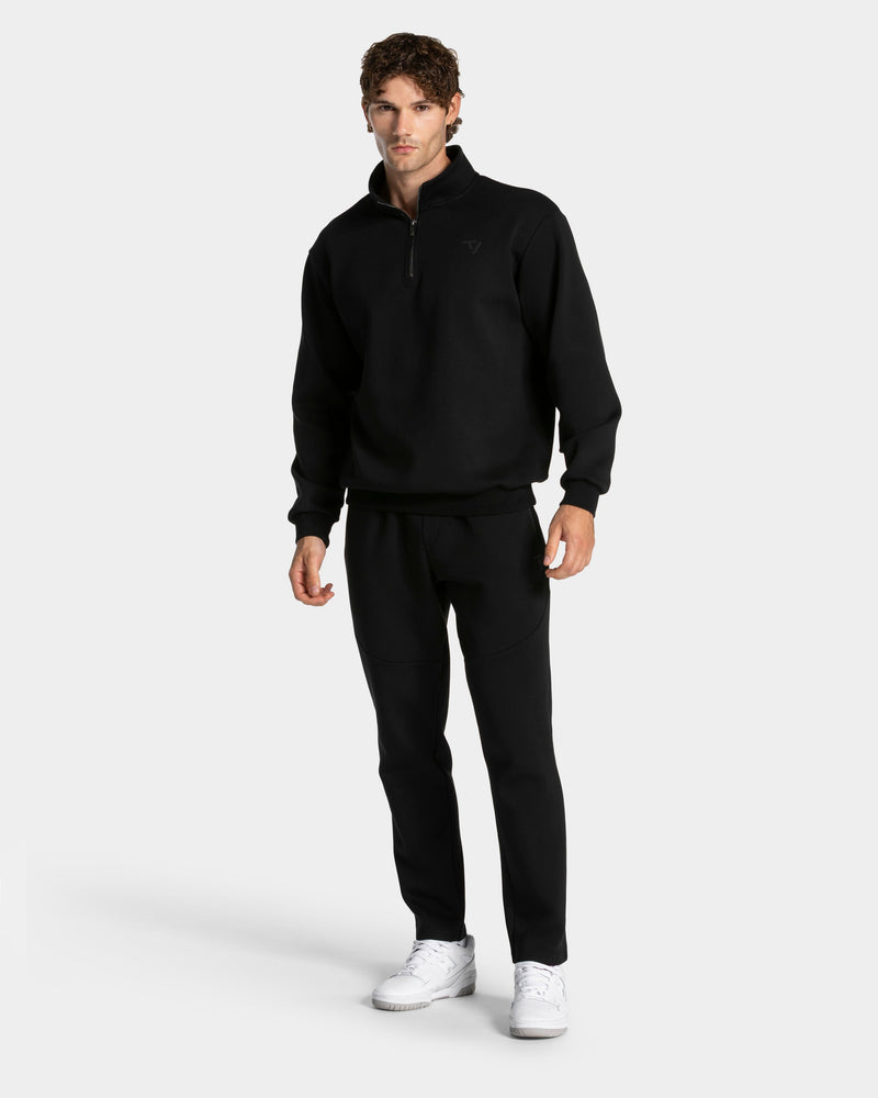 Prime Half Zip Sweater "Schwarz"