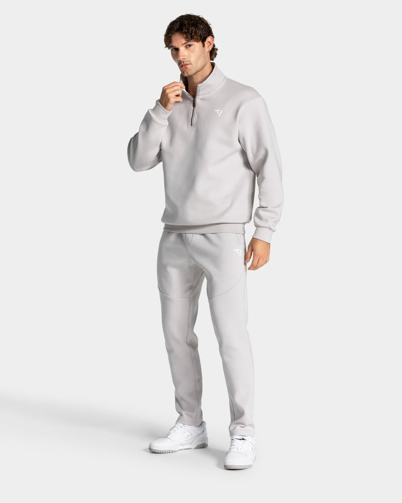 Prime Half Zip Sweater "Silver"
