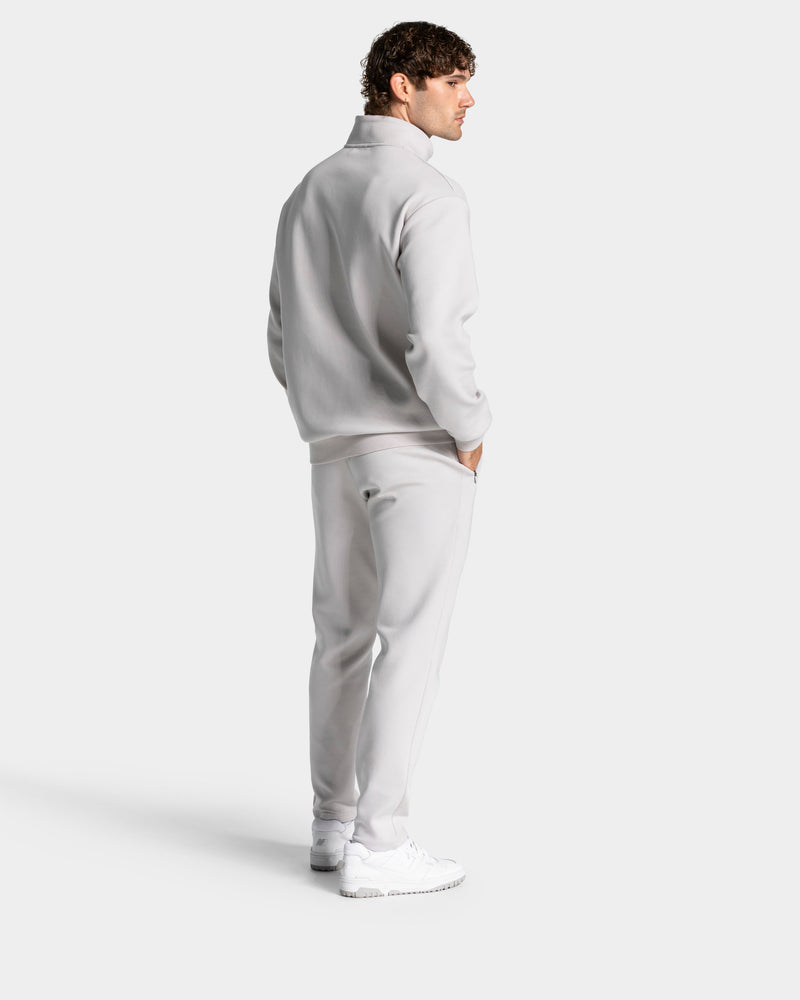 Prime Half Zip Sweater "Silver"
