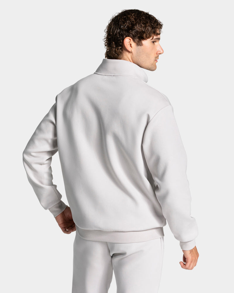 Prime Half Zip Sweater "Silver"