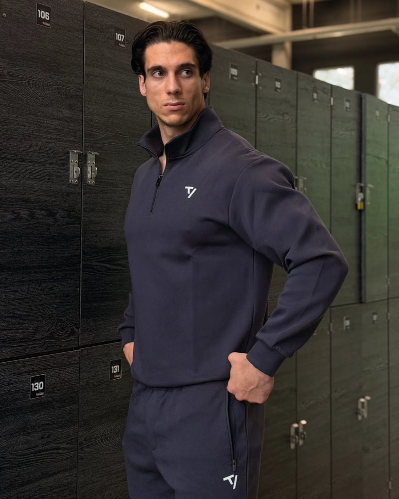Prime Half Zip Sweater "Midnight"