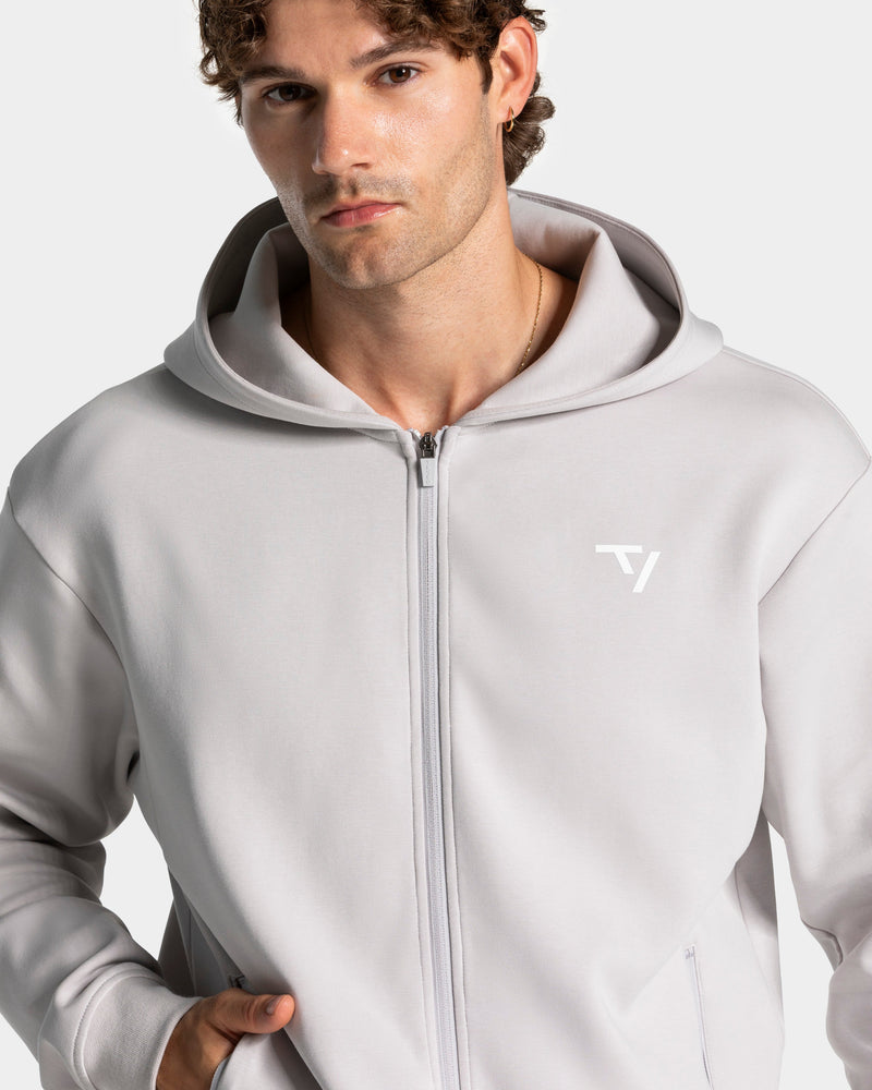 Prime Zip Hoodie "Silver"