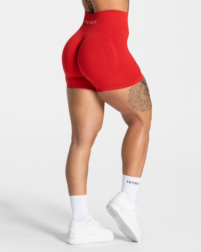 Pure Covert Scrunch Shorts "Rot"