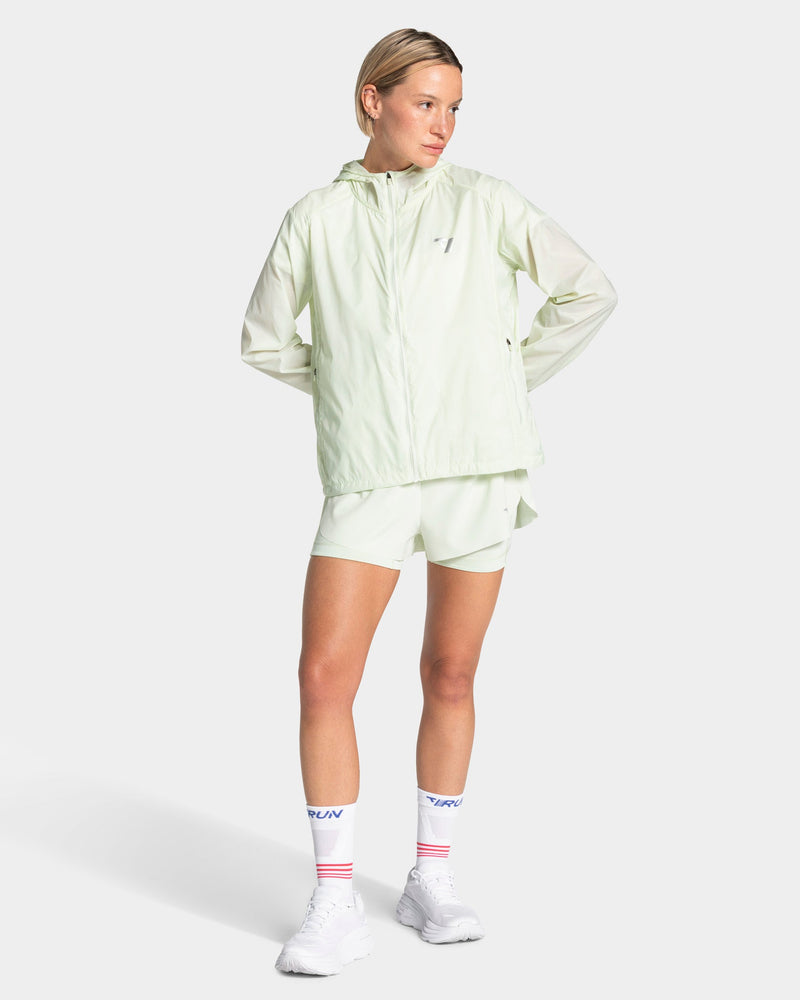 RUN Lightweight Zip Jacke "Ice Mint"