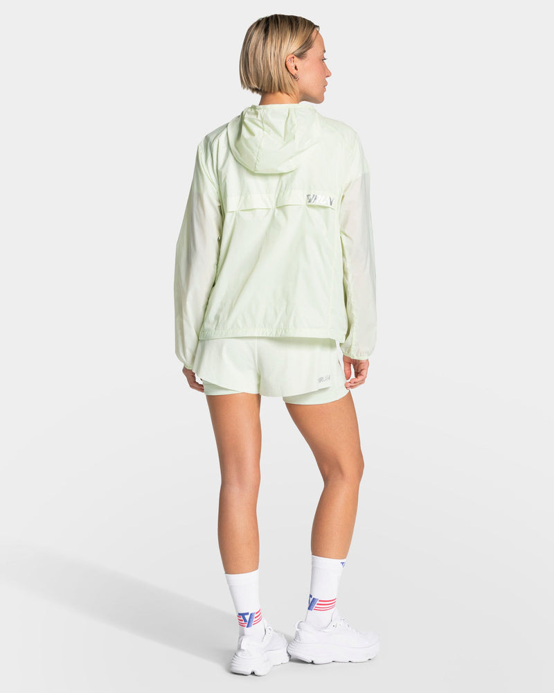 RUN Lightweight Zip Jacke "Ice Mint"