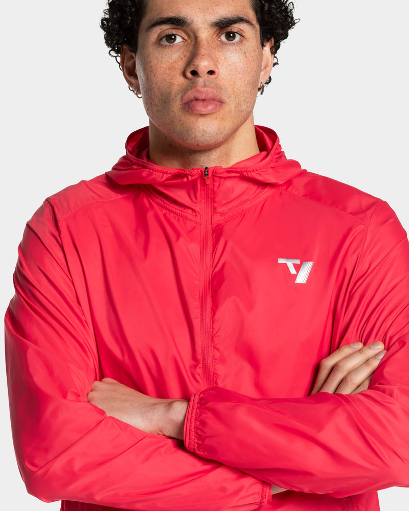 RUN Lightweight Zip Jacke "Melon"