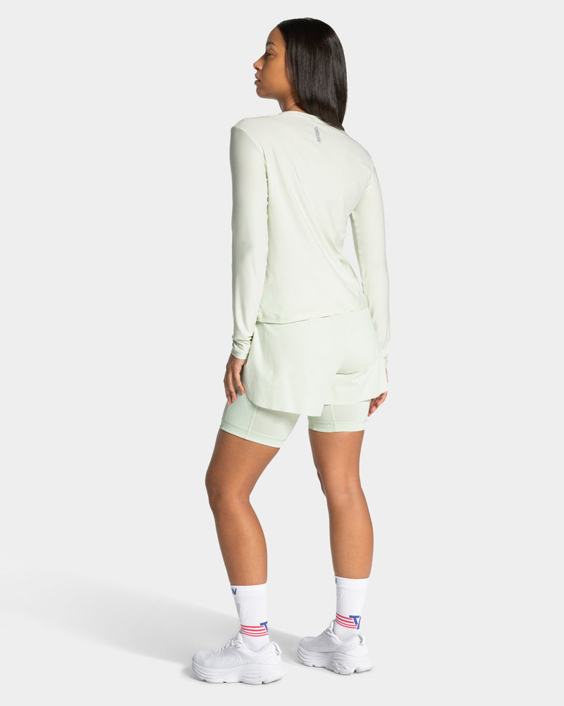 RUN 2in1 Shorts 8 Inch "Ice Mint"