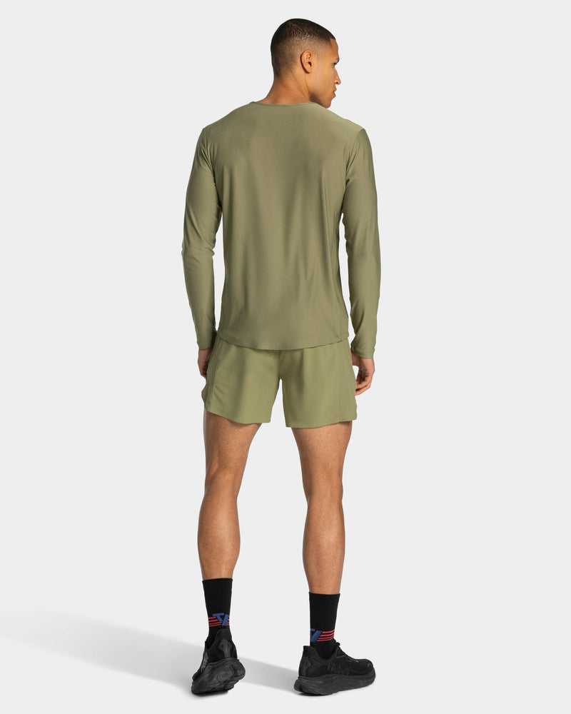RUN Longsleeve "Olive"